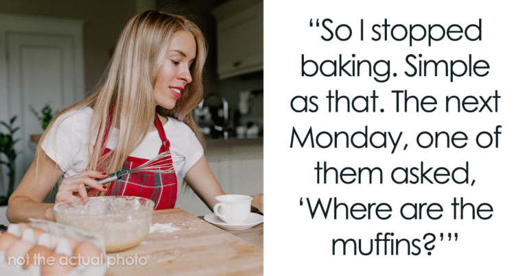 Woman Accused Of Making Things Awkward At Work By Stopping Baking For Colleagues Over A Nickname