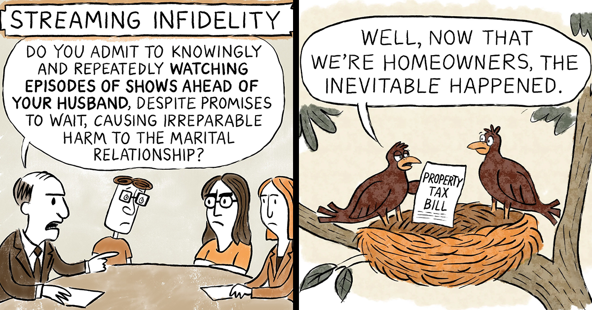 30 Comics That Show Life Is Weird, Awkward, And Totally Funny