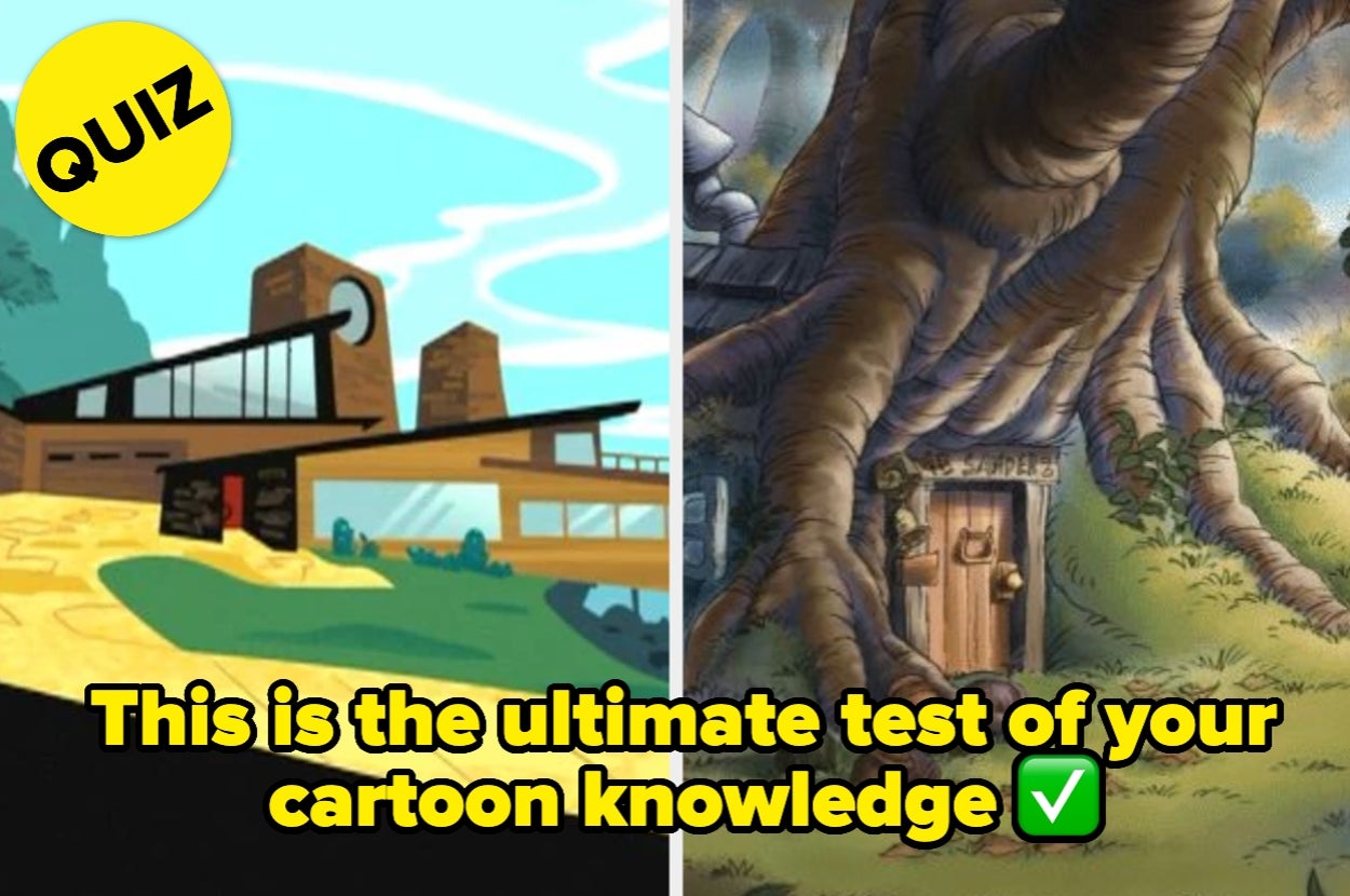 Think You Know Cartoons? Try Guessing Them Just By Their Houses (It’s Going To Be Hard)