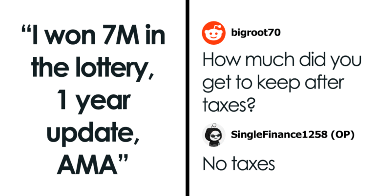 $7M Lottery Winner Reveals The Unexpected Downsides Of Sudden Wealth