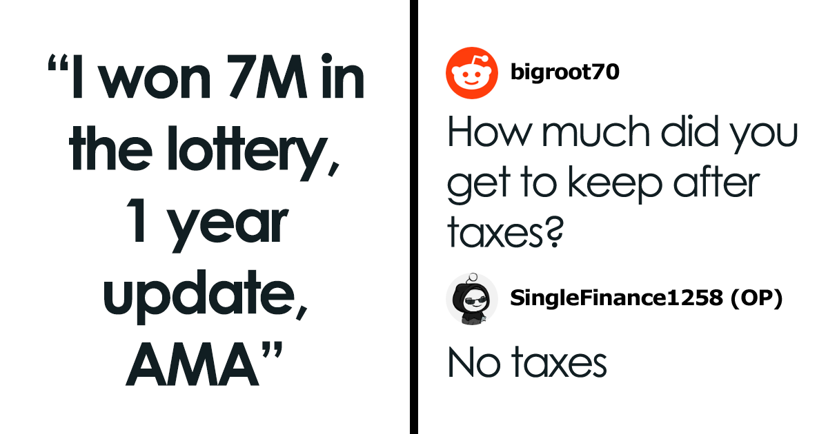 $7M Lottery Winner Reveals The Unexpected Downsides Of Sudden Wealth
