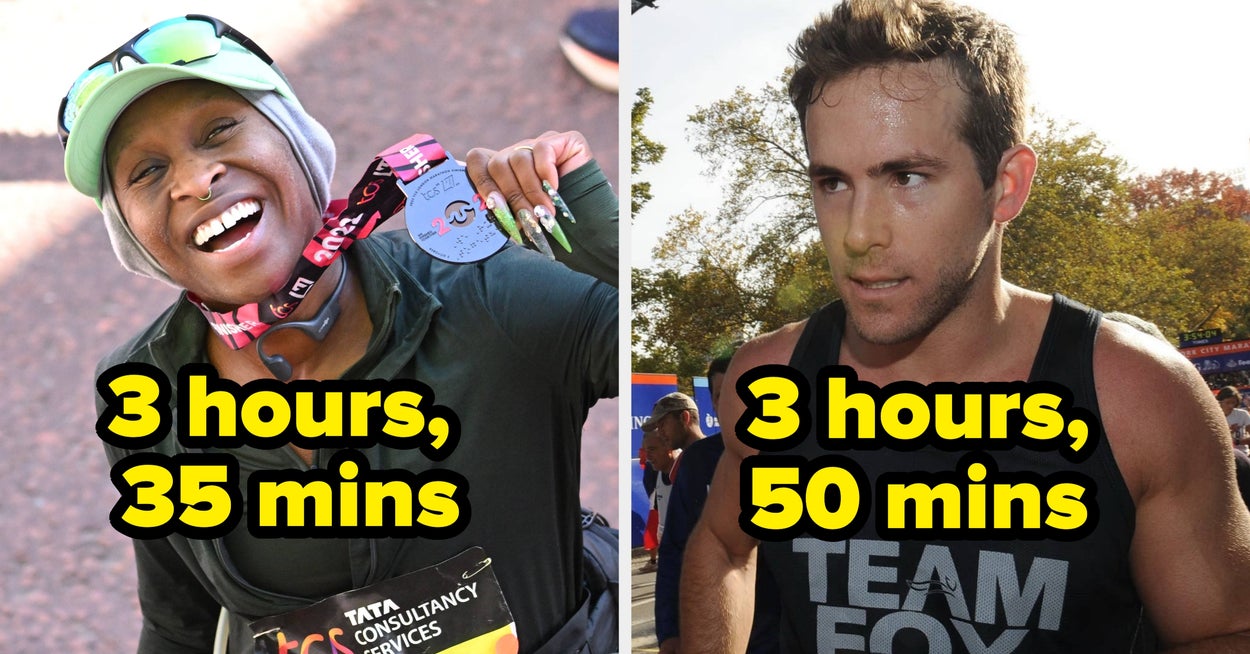 31 Celebs Who’ve Completed Marathons — And Their Shocking Finish Times
