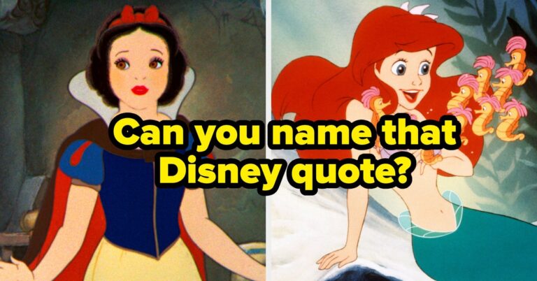 Sorry, But Only The Biggest Disney Fans Will Be Able To Name The Movies Where These Quotes Are From
