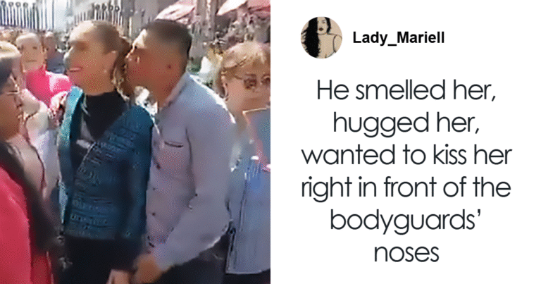 “Reality For A Lot Of Women”: Man Kisses, Fondles Mexican President While She’s Speaking To Crowd